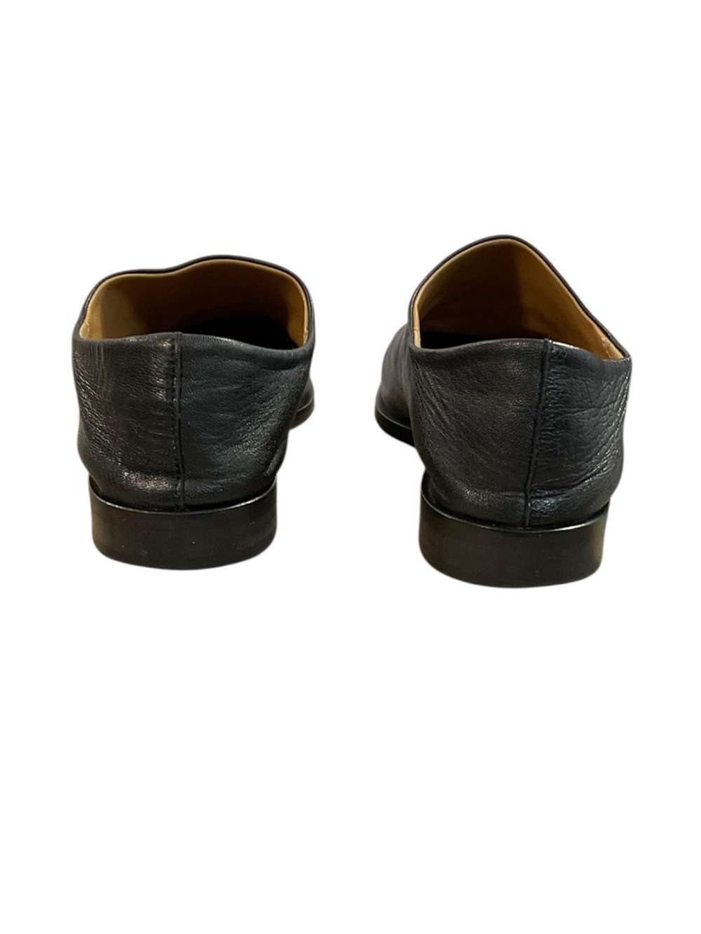 Everlane Modern Babo Black Leather Slip-On Loafers Shoes Size 8 Made in Italy - Picture 7 of 11